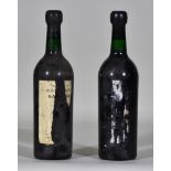 Two Bottles of 1966 Quinta Port, (labels indistinct)