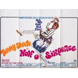 A Paramount Pictures Film Poster, 1967, "Half A Sixpence", printed by W. E. Berry Ltd, Bradford,