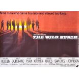 A Warner Bros. Film Poster, 1969, "The Wild Bunch", 39ins x 30ins, unframed Provenance: Old Regal