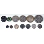 A Small Quantity of Silver Hammered, Roman to Victorian Coinage - including Elizabeth I silver