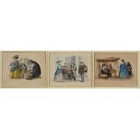 Ramon Torres Mendez (1809-1885) - Six coloured lithographs - Various scenes of Columbia, including