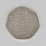 A 2009 Kew Gardens 50 Pence Piece