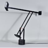 Richard Sapper (1932-2015) - "Tizio", a 1970s Counterweighted Black Standard Lamp, manufactured by