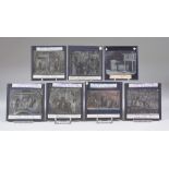 A Quantity of Black and White Glass Slides of Rome/Italian Interest and "Stories of the Saints",