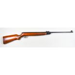 A .22 Calibre Air Rifle by Haenal, Model 302, (pre 1991 GDR Luftgewer), 14ins blued steel barrel and