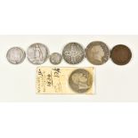 A Collection of British Pre and Post Decimal Mixed Coinage, including - an 1889 Victorian