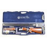 A 12 Bore Over and Under Shotgun by Beretta, Model Ultra Light Deluxe, serial no. U29620B, 28ins