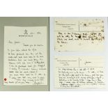 H.R.H. Princess Margaret (1930-2002) - Handwritten and signed letter on Kensington Palace headed