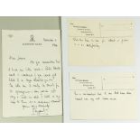 H.R.H. Princess Margaret (1930-2002) - Handwritten, signed letter on Kensington Palace headed