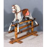 An Early 20th Century Lines Brothers Dappled Grey "Sportyboy" Rocking Horse, stamped "LB Ltd SP1" on