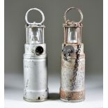 A Pair of Admiralty Emergency Deck Lights, admiralty pattern 8115, each 14ins high