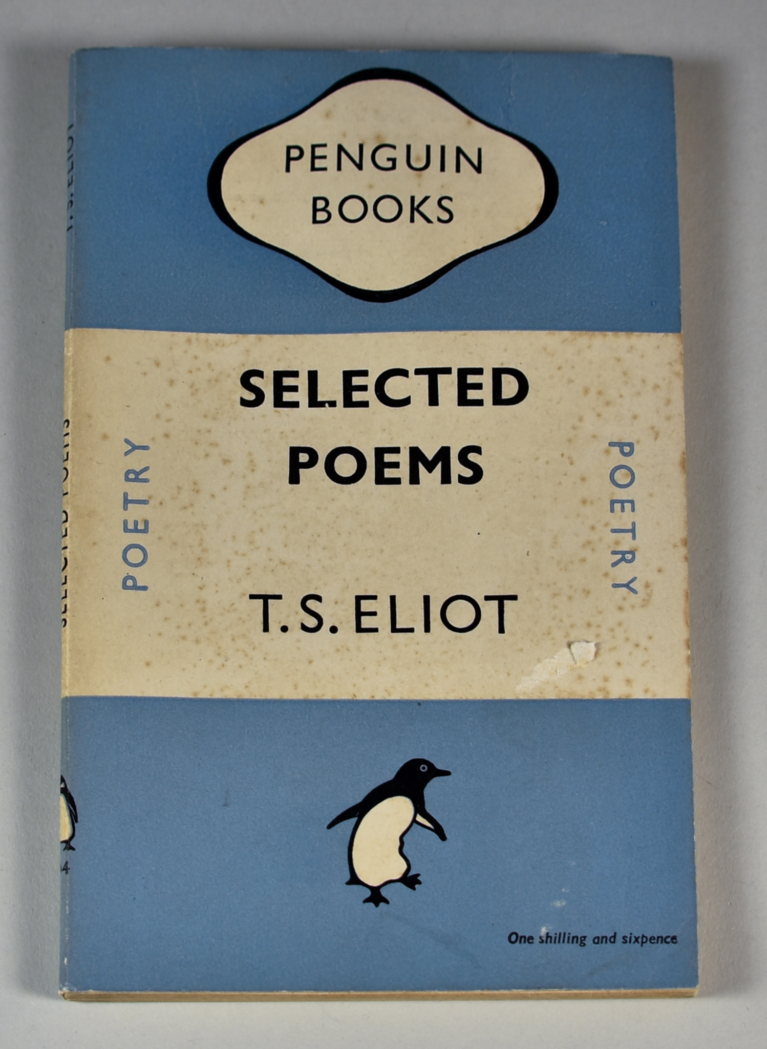 T. S. Eliot - "Selected Poems", published by Penguin Books, Harmondsworth, Middlesex, 1948, signed