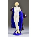 A Royal Doulton Bone China Figure - "The Bather" (HN687), designed by Leslie Harradine, issued