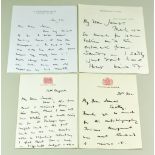 Antony Armstrong-Jones, First Earl of Snowdon (1930-2017) - A small archive of handwritten letters