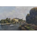 ***Clive Madgwick (1934-2005) - Oil painting - "River Seine, Paris", signed, canvas 20ins x 29ins,