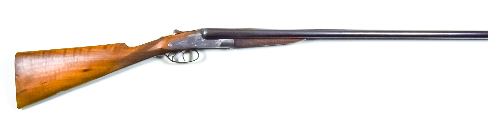 A 16 Bore Side by Side Shotgun by Henry Tolley, Serial No. 14980, 29ins blued steel barrels with