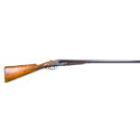 A 16 Bore Side by Side Shotgun by Henry Tolley, Serial No. 14980, 29ins blued steel barrels with