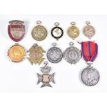 A Group of Olympic and Cycling Medals, Awarded to W G Stewart, comprising - 1924 Paris Olympics