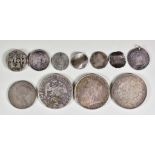 A Small Quantity of Pre-Decimalisation British Coinage, including - a Victoria crown 1893, a