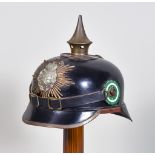 A World War I German Pickelhaube Helmet (rear Saxon tin model)