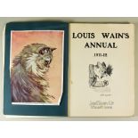 Louis Wain's Annual 1911-12, published by John F Shaw & Co. Ltd, 3 Pilgrim Street, London, one