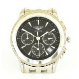 A Gentleman's Automatic Chronograph Wristwatch, by Longines, stainless steel case, 38mm diameter,