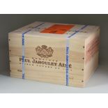 Six Bottles of Crozes Hermitage Domaine de Thalbert, Paul Jaboulet 2010 (in sealed wooden case)