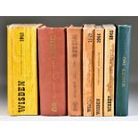 A Collection of "Wisden's Cricketers Almanacks", from 1942-2004 (63 volumes)