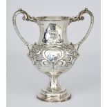 An Edward VII Silver Two-Handled Cup of Art Nouveau Design, by Cooper Brothers & Sons Ltd. Sheffield
