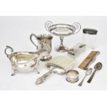 A Late Victorian Silver Christening Mug and Mixed Silverware, the christening mug by Thomas