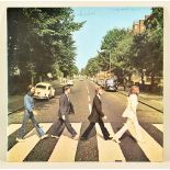 A 1969 First Pressing of The Beatles Abbey Road Album, matrix No. YEX749-2, an EMI recording 33 1/3,