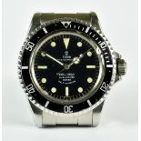 A Rare Oyster-Prince Sub Mariner Automatic Wristwatch by Tudor, 1966, serial no 569390, model