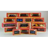 A Quantity of Boxed "OO" Gauge Wagons, by Hornby, comprising - three R61549, three R61539, three