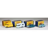 Four Matchbox A Moko Series Vehicles, boxed, Numbers 23, 36, 42 and 45