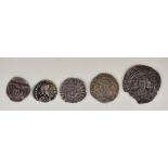 A Quantity of Hammered Silver Coinage, comprising - an Edward III groat, Henry VIII silver penny, an