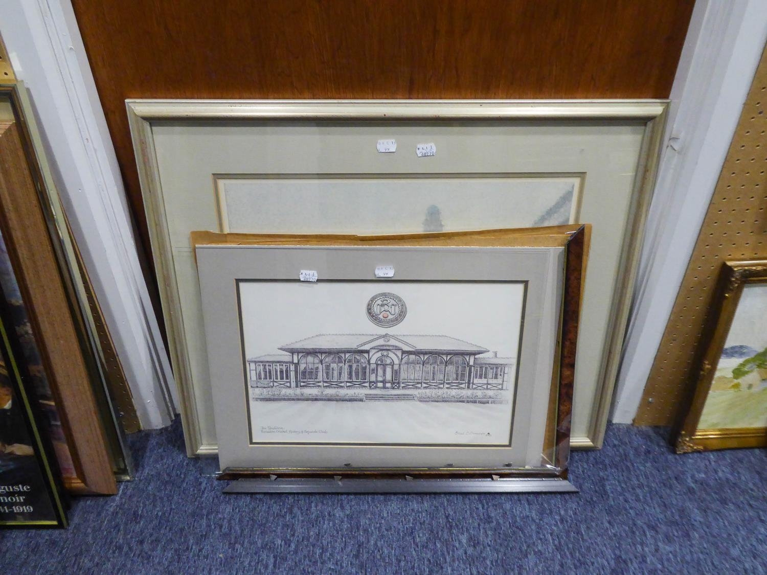 BOB RICHARDSON ARTIST SIGNED LIMITED EDITION COLOUR PRINT Oxford Road, Manchester, (595/800) 14? x - Image 2 of 2