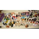 COLLECTION OF APPROXIMATELY ONE HUNDRED AND FIFTY NOVELTY SALT AND PEPPER POTS, some in original