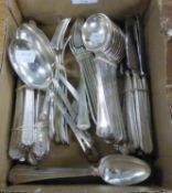 WALKER AND HALL TABLE SERVICE OF HEAVY QUALITY CUTLERY FORMERLY FOR 12 PERSONS NOW SUFFICIENT FOR