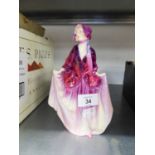 ROYAL DOULTON BONE CHINA FIGURE 'SWEET ANNE' HN 1496