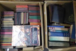 A QUANTITY OF CLASSIC FICTION TITLES, MANY VOLS IN UNIFORM BINDINGS BY THE REPRINT SOCIETY,