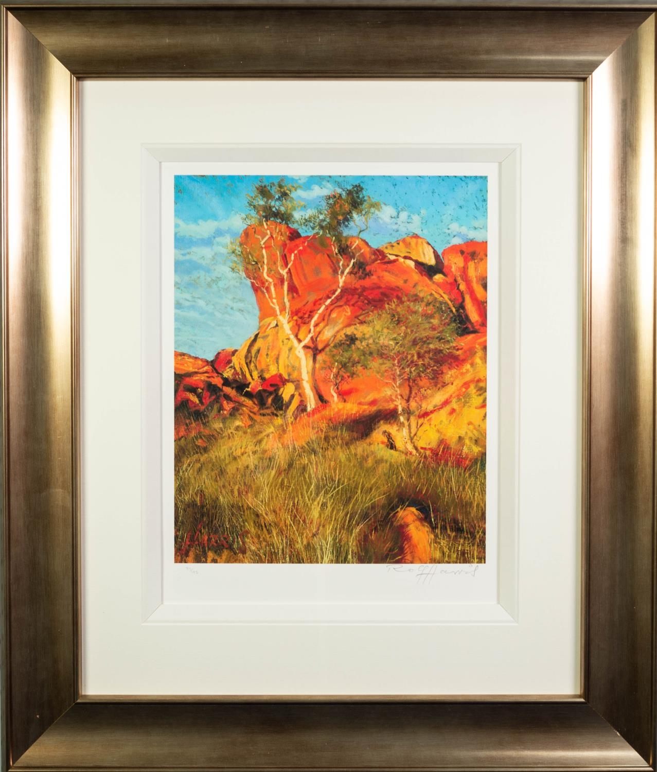 ROLF HARRIS (b. 1930) ARTIST SIGNED LIMITED EDITION COLOUR PRINT ON PAPER ?Sun on Devil?s - Image 2 of 2