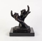 ROLF HARRIS (b. 1930) LIMITED EDITION BRONZE SCULPTURE ?Intuition?, (197/595) with certificate 11 ¼?