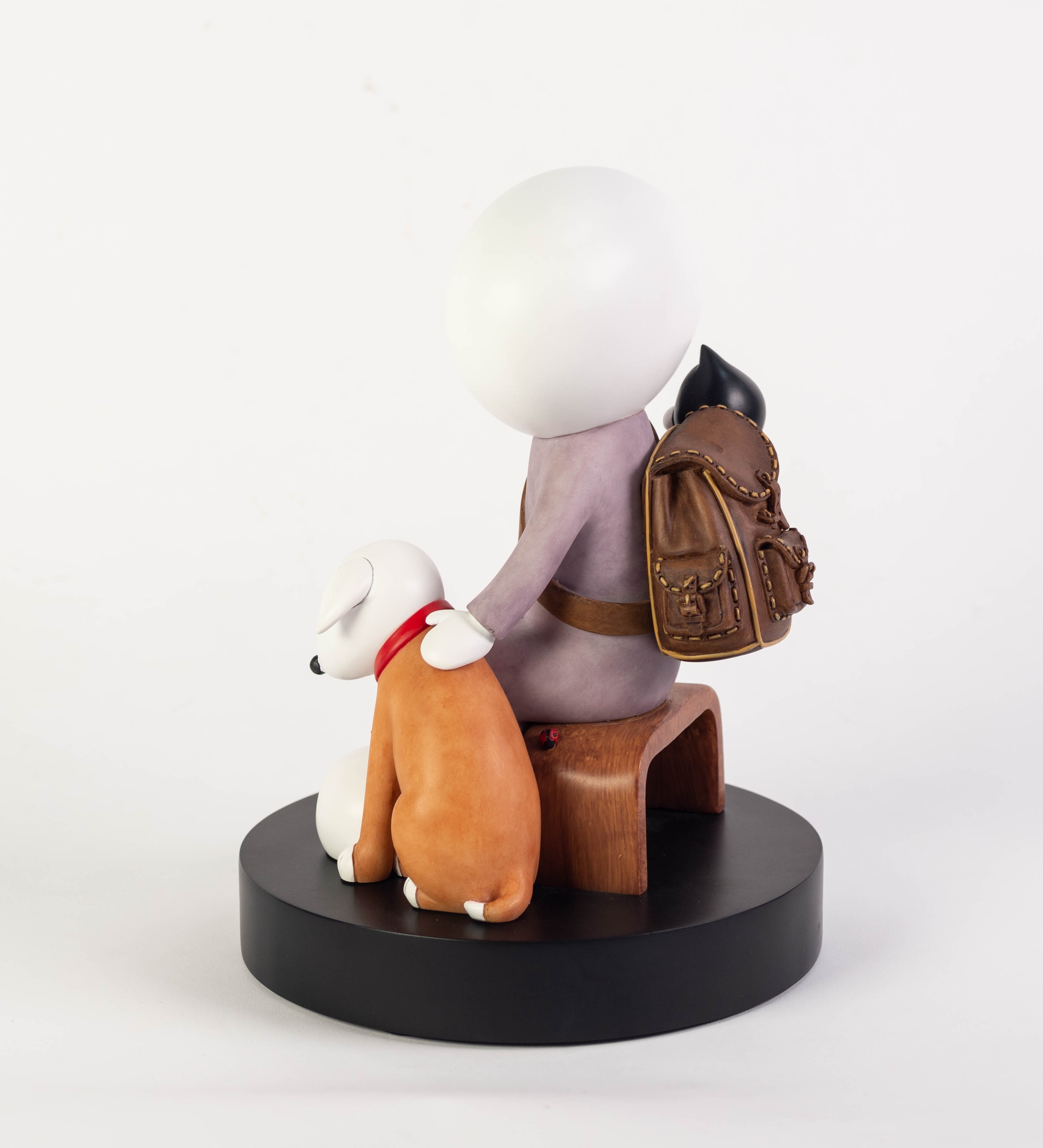DOUG HYDE (b.1972) LIMITED EDITION RESIN SCULPTURE ?The Great Outdoors? (138/395) with certificate 9 - Image 3 of 3