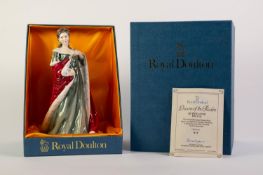 ROYAL DOULTON CHINA FIGURE ?QUEEN ANNE?, HN3141, boxed and with certificate