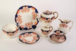 TWENTY EIGHT PIECE EARLY TWENTIETH CENTURY AYNSLEY CHINA PART TEA SERVICE, now suitable for five