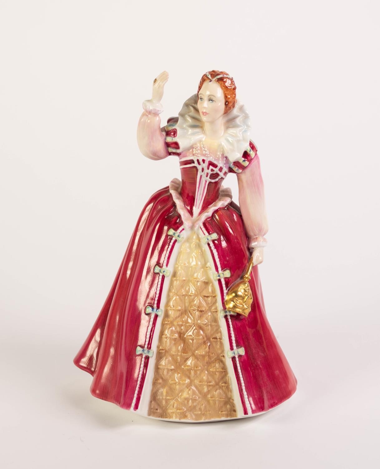 ROYAL DOULTON LIMITED EDITION QUEENS OF THE REALM CHINA FIGURE, ?QUEEN ELIZABETH I?, HN3099, with