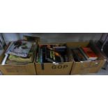 A QUANTITY OF BOOKS - MIXED NON-FICTION TITLES, VARIOUS SUBJECTS; MUSIC, FILM, HISTORY, TRAVEL, D.