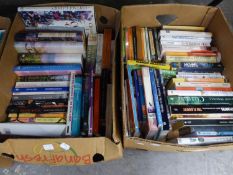 A SELECTION OF BOOKS, TO INCLUDE; THEATRE PROGRAMMES, NOVELS, AND VARIOUS OTHER SUBJECTS ETC... (