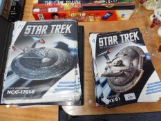 ?STAR TREK, THE OFFICIAL STARSHIPS COLLECTION? COMPLETE SET OF FORTY PERIODICALS, contained in two