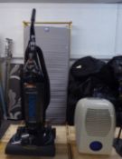 A VAX UPRIGHT WET AND DRY VACUUM CLEANER AND A DE-HUMIDIFIER (2)